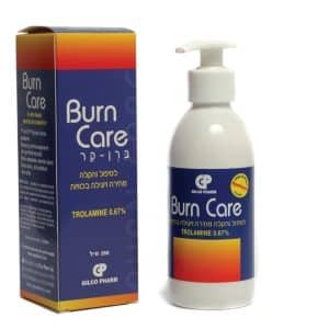 משחת ברן קייר - Burn Care לטיפול והקלה של כוויות