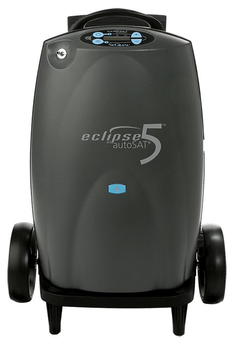 מחולל חמצן נייד 5 Eclipse בטכנולוגית אספקת חמצן רציפה תוצרת ארה"ב